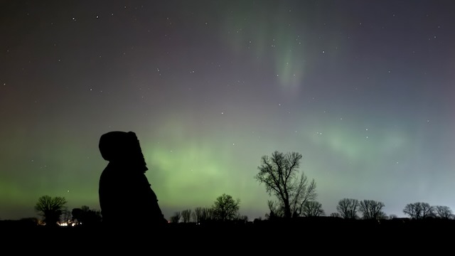 Night Sky over Neenah, Wisconsin